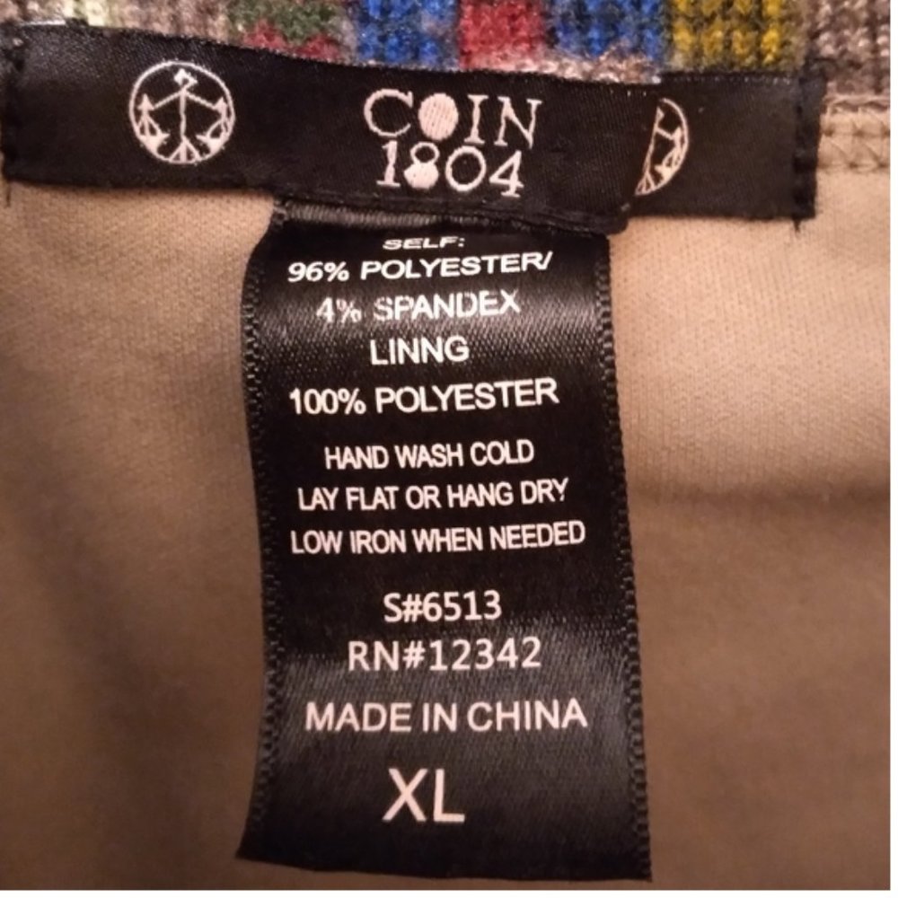 Women's Aztec Tribal Boho Maxi Skirt Sz XL compared to Anthropologie - Picture 5 of 5